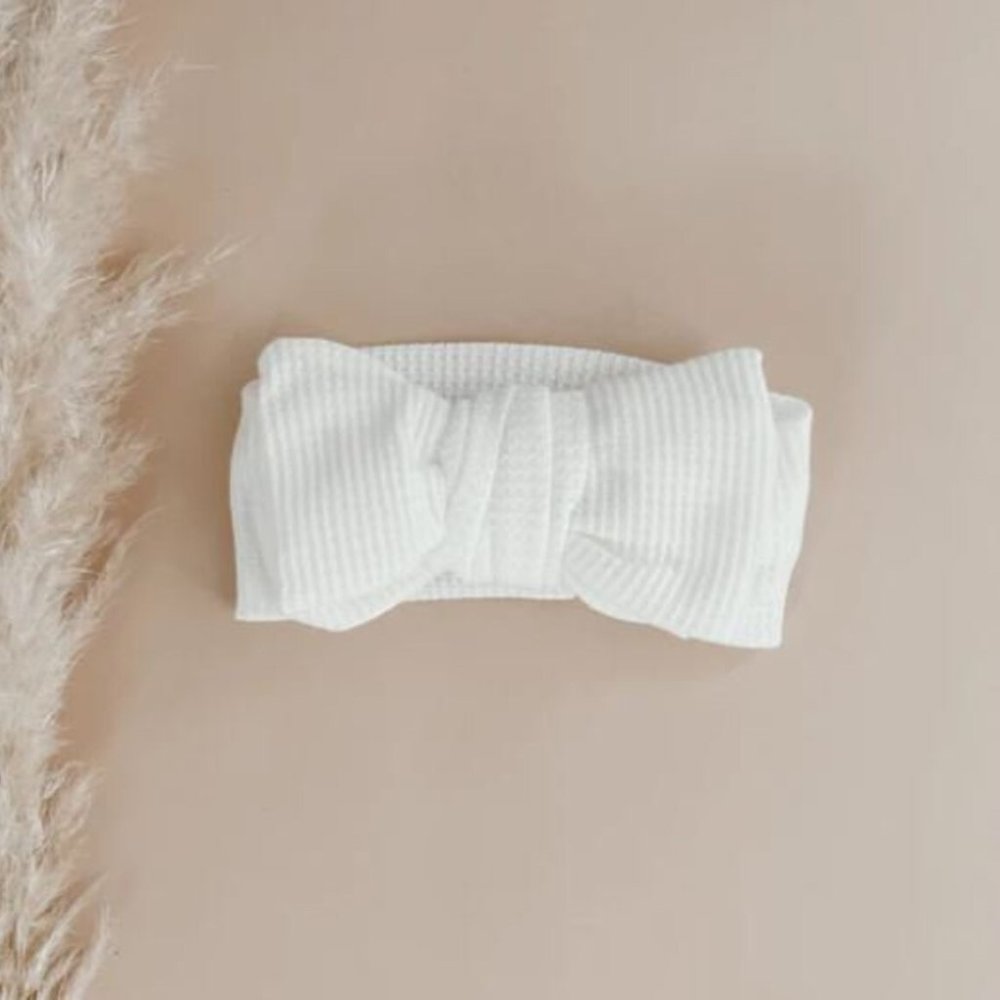 Waffle Baby Topknot Headband